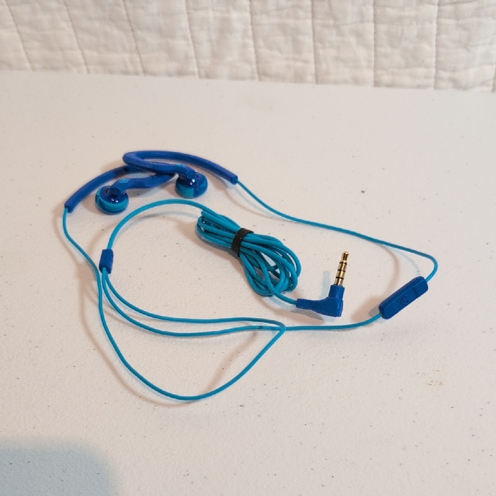 Skullcandy Chops Flex Blue Sport Earbuds
